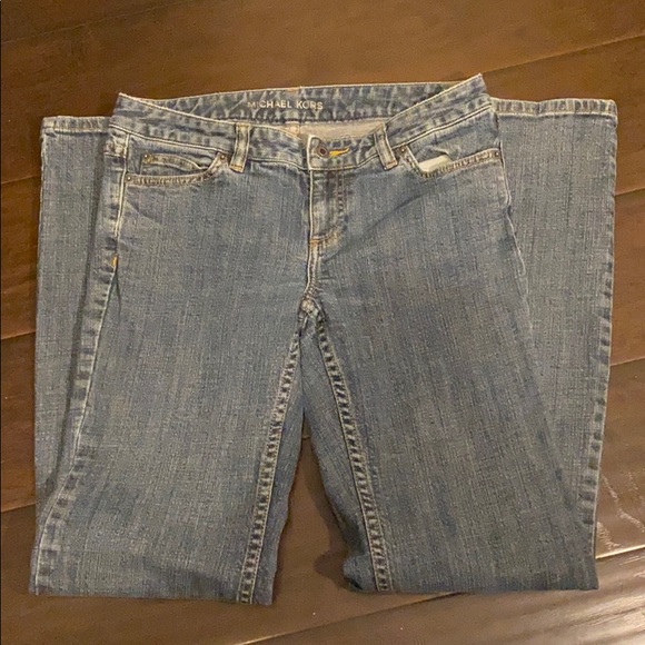 Michael Kors Blue Medium Wash Denim Jeans size 4 - Picture 2 of 11